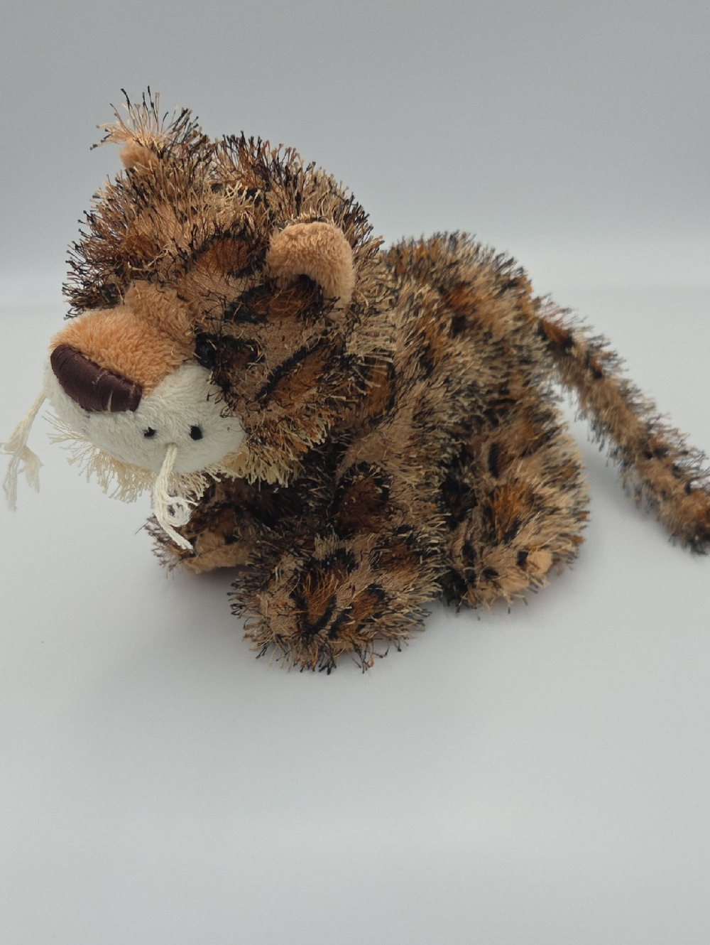 Webkinz Brown Spotted Leopard Fuzzy Plush Toy - NO CODE